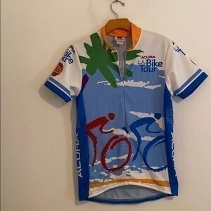LOS ANGELES MARATHON CYCLING SHIRT SIZE SMALL